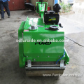 Hand Asphalt Roller Walk behind Road Roller